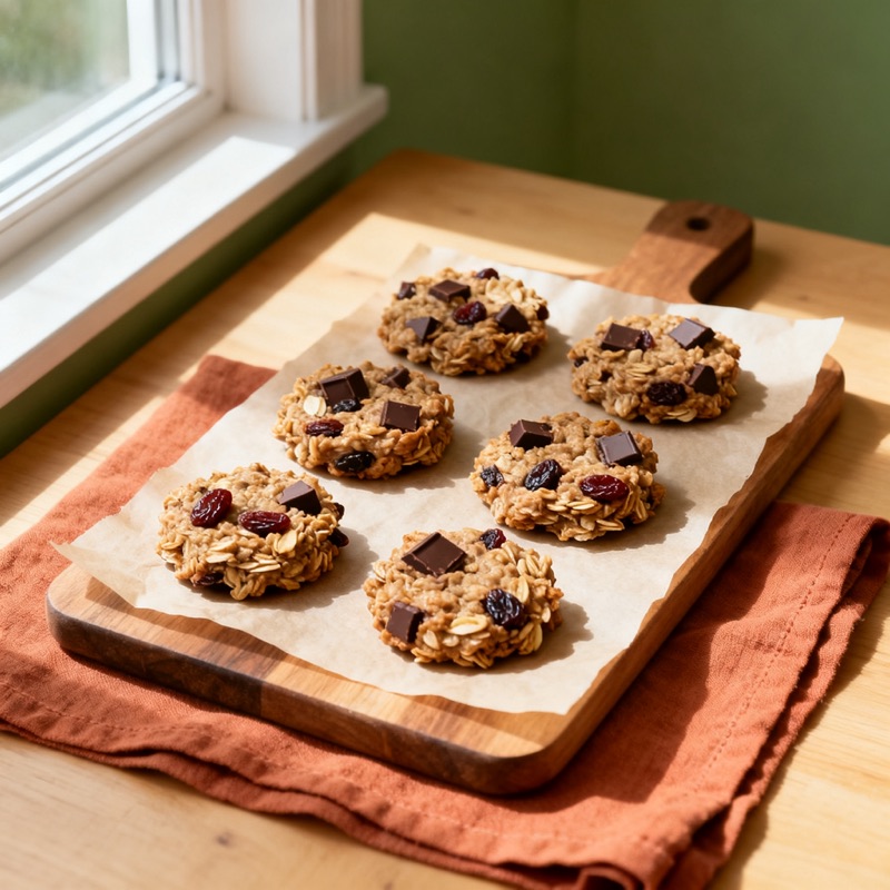 Cookie de aveia e banana